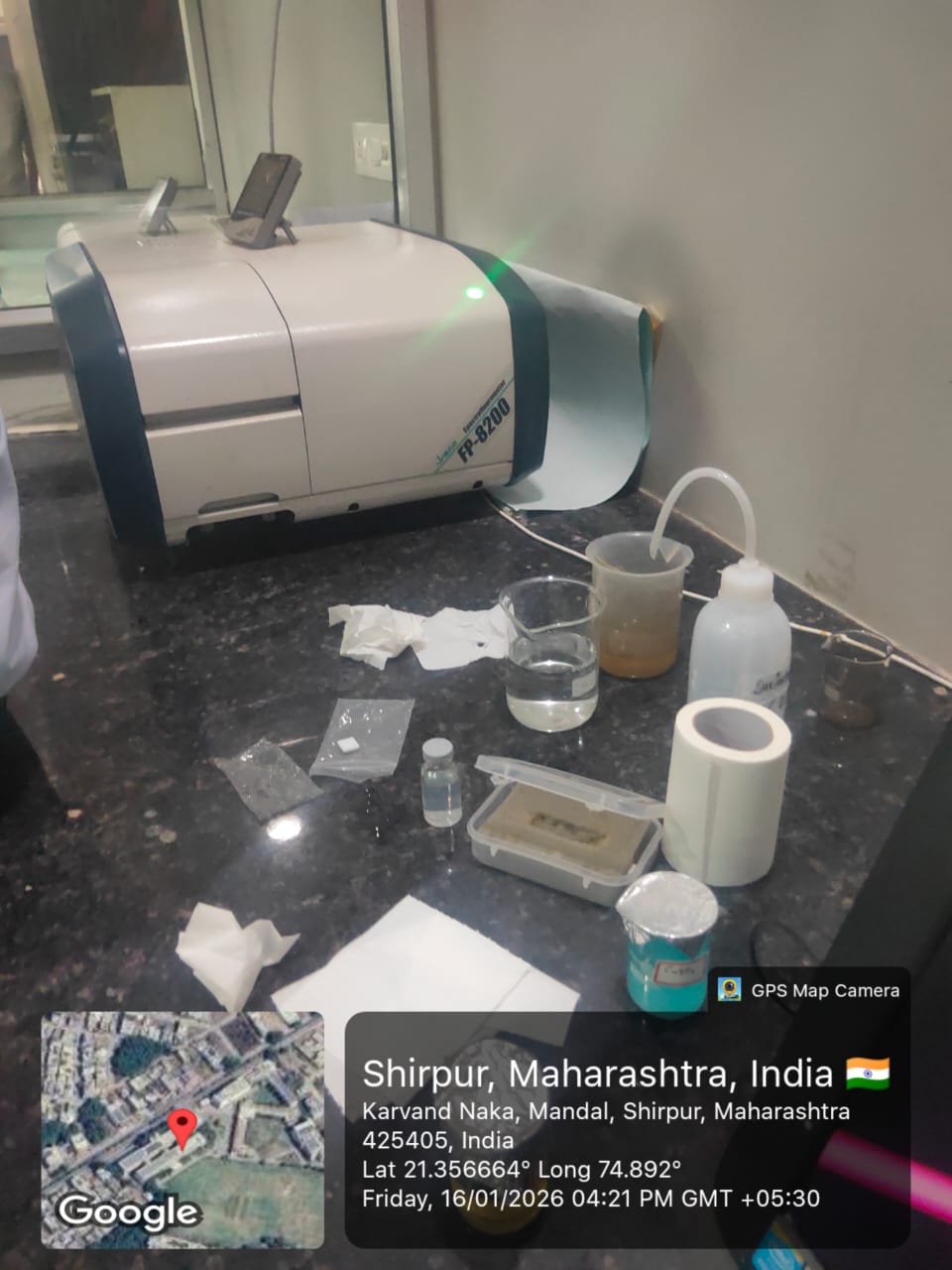 The program was held from 15th to 17th January 2026 at HRPIPER, Shirpur, focusing on capacity building and hands-on exposure to advanced scientific equipment.